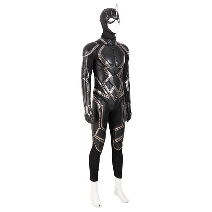 Superhero Black Bolt Jumpsuit Movie Cosplay Costume