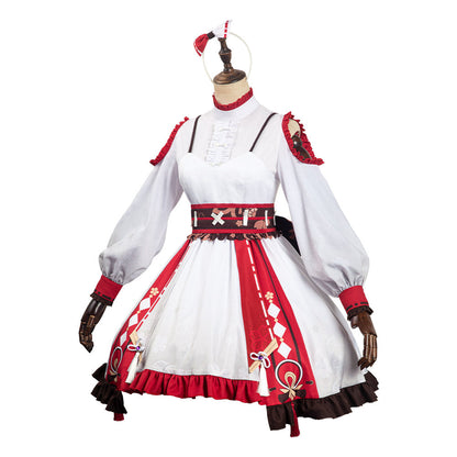 Genshin Impact Yae Miko Original Design Lolita Cosplay Costume Halloween Carnival Suit