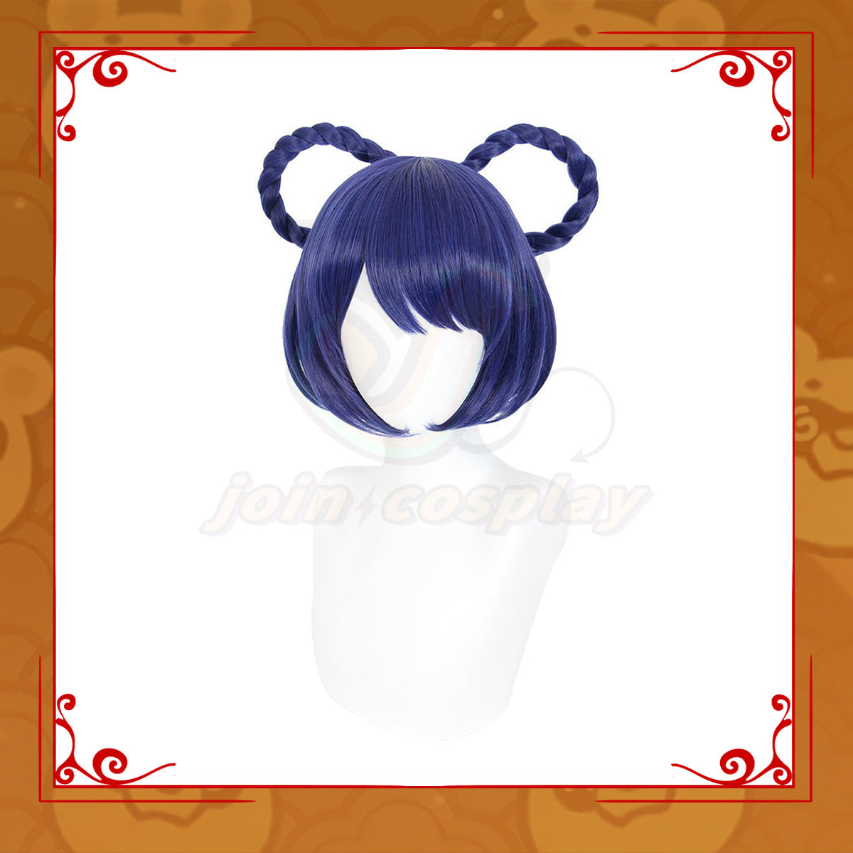 Genshin Impact-Xiangling Cosplay Wig