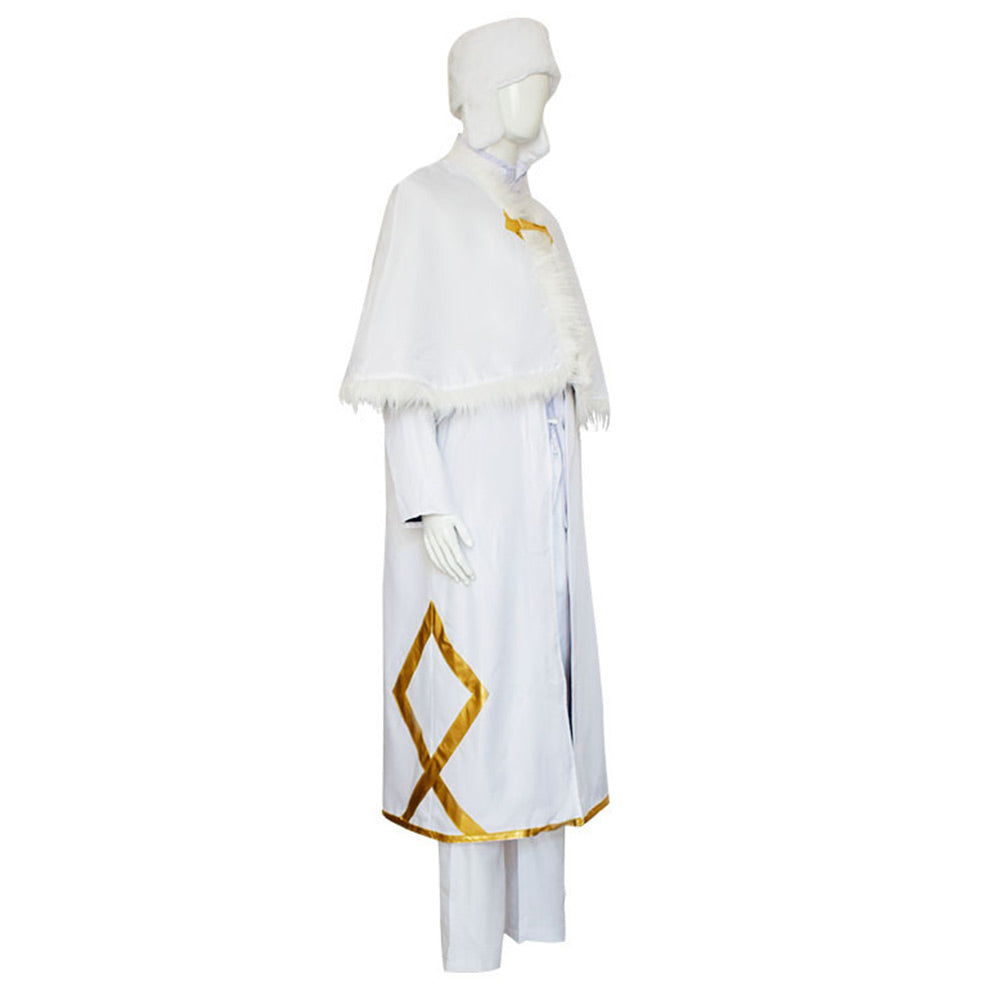 Anime Fyodor D Dostoevsky White Adult Outfits Party Carnival Halloween Cosplay Costume