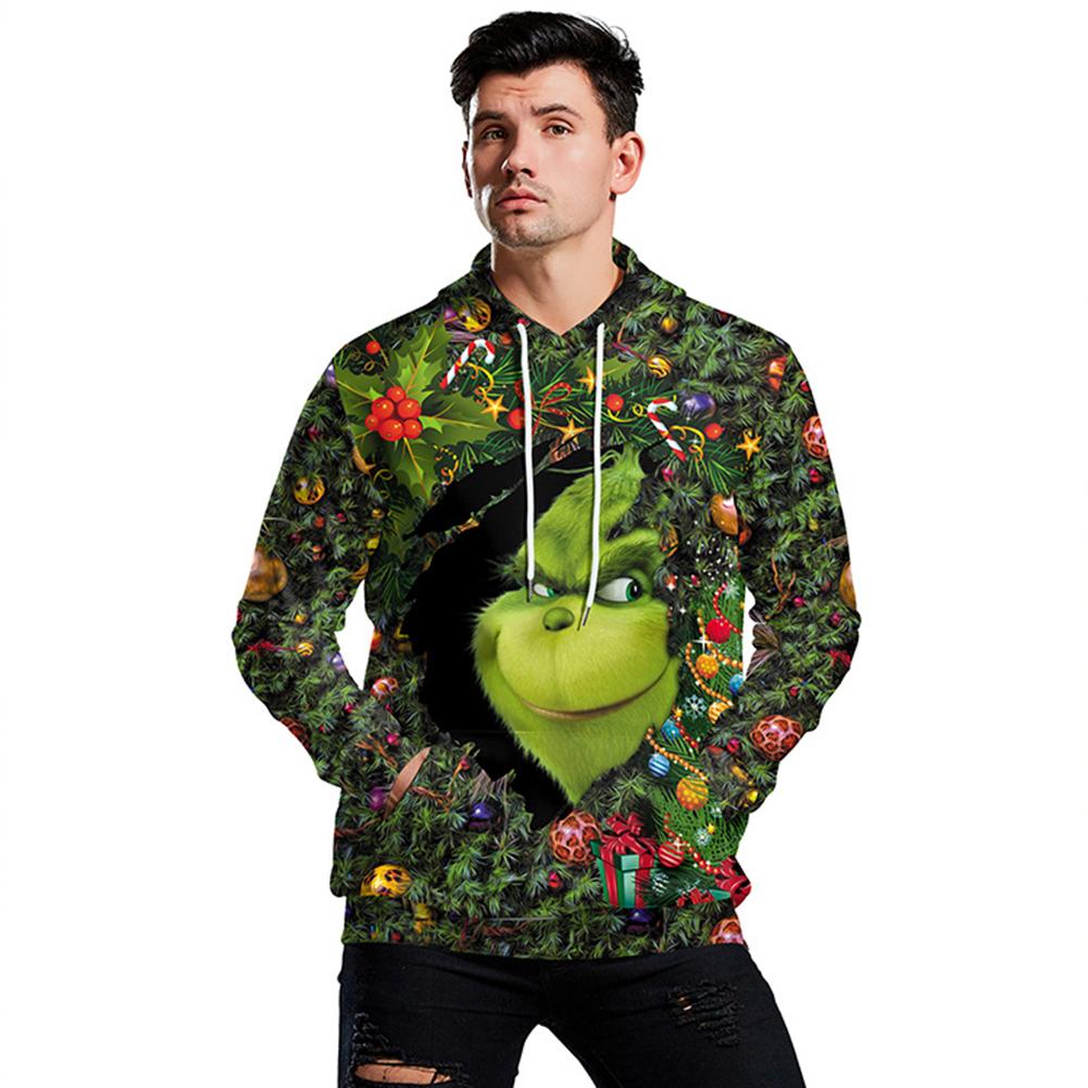 Grinch Hoodie - The Grinch Pullover Hooded Sweatshirt CSSG017