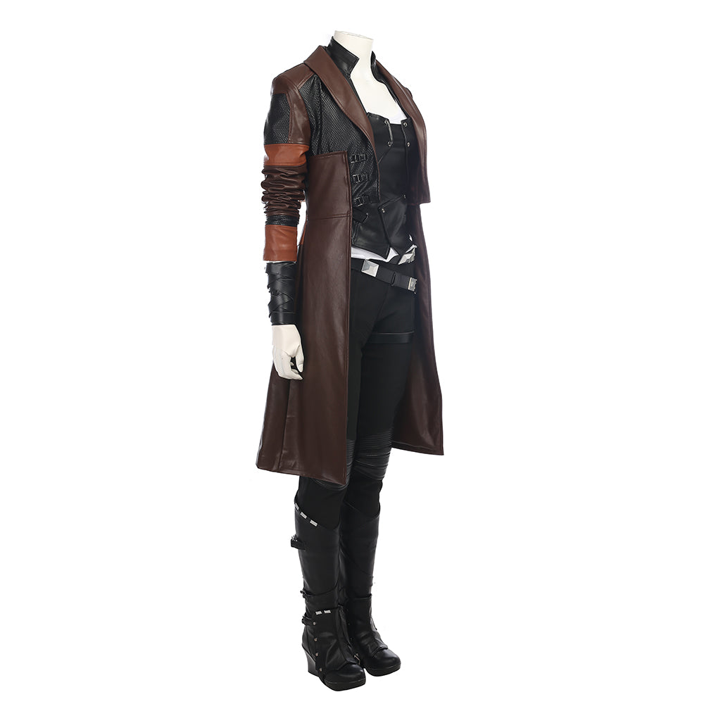 Guardians of the Galaxy Vol  2 Gamora Movie Cosplay Costume