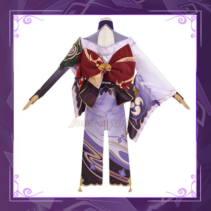 Game Genshin Impact Raiden Shogun Baal Cosplay Costume