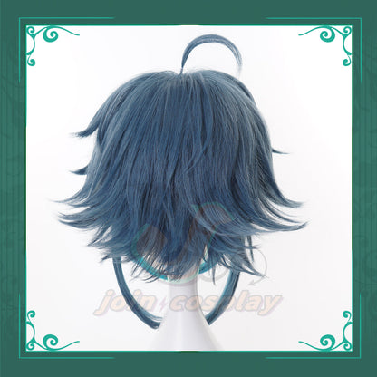 Genshin Impact Xiao Green Cosplay Wig