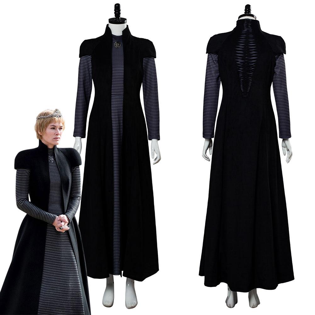 Game of Thrones Season 8 S8 Cersei Lannister Gown Cosplay Costume