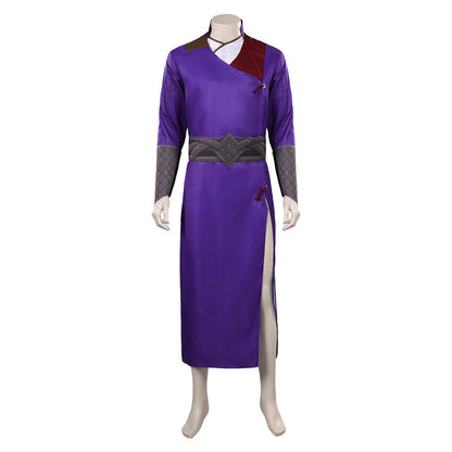 Game Baldur's Gate Gala Purple Outfits Party Carnival Halloween Cosplay Costume