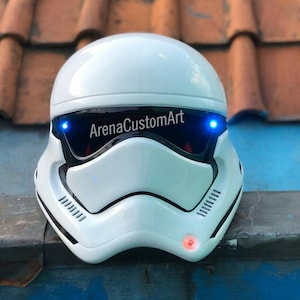 Starwars Stormtrooper Motorcycle Helmet Custom DOT & ECE Certified