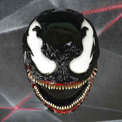 Venom (Symbiote) Motorcycle Helmet. DOT&ECE Certified.