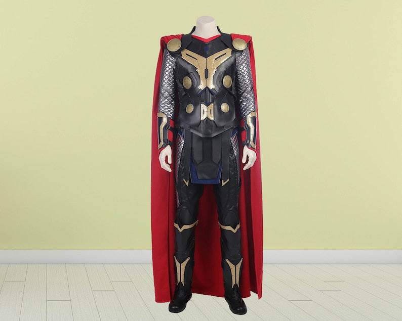 Thor Odinson Costume Cosplay Suit Thor The Dark World Halloween Outfit