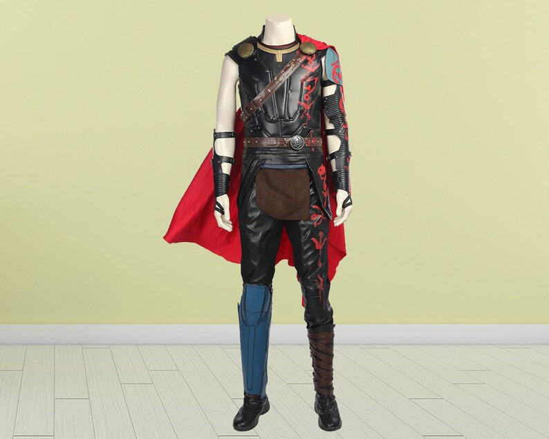 Thor 3 Ragnarok Thor Costume Cosplay Suit Odinson Halloween Outfit