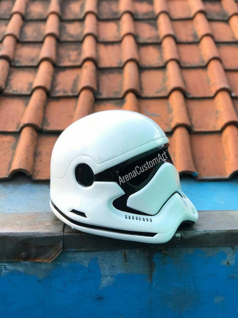 Starwars Stormtrooper Motorcycle Helmet Custom DOT & ECE Certified