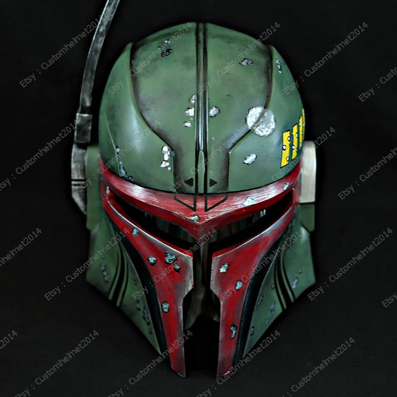 Boba Fett Helmet Mask Cosplay The Variant Mandalorian Halloween Costume Movie Prop