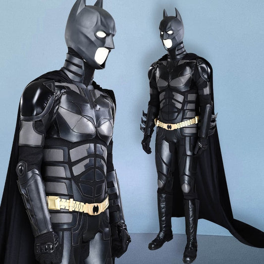 Bat Costume Suit The Dark Knight Black Battle Cosplay Suit Halloween Cosplay Party Suit