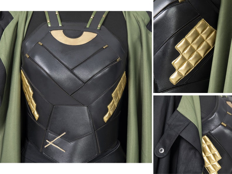 Female Loki Sylvie Lushton Costumes Cosplay Suit Lady Loki Halloween Party Suit