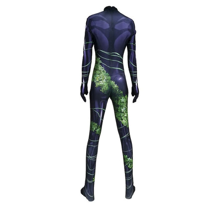 Costume Halloween Adults Kids Poison Ivy, Cosplay Costumes Female Woman Girls Pamela Lillian Isley, costume Bodysuit Zentai Suit