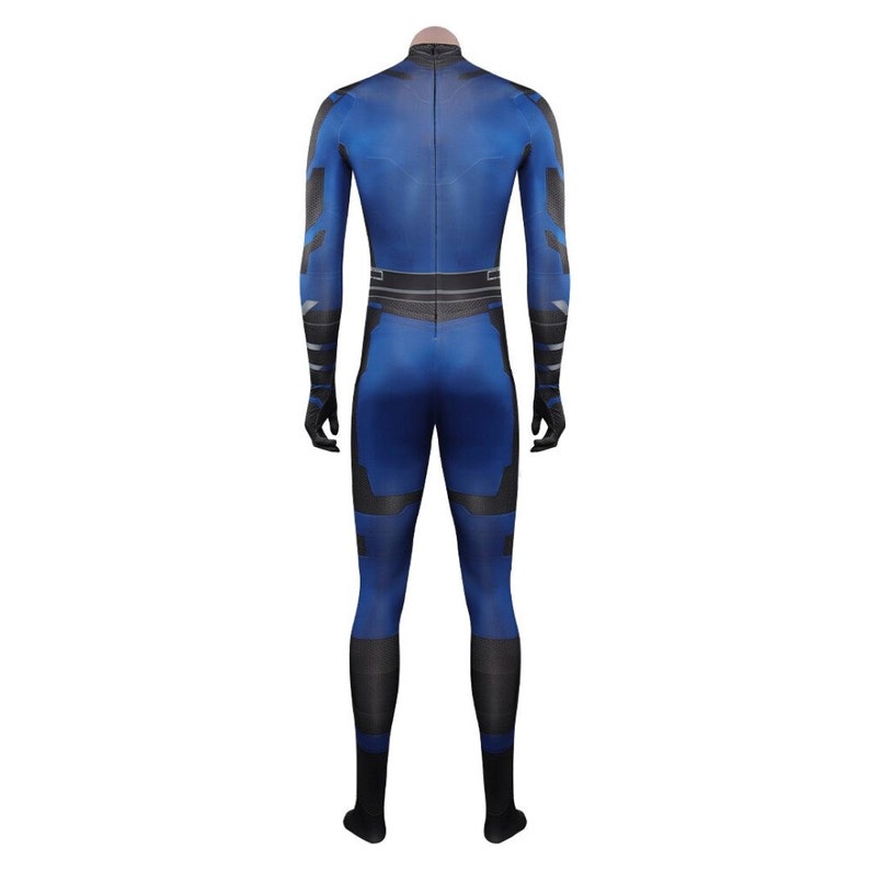 Reed Richards. Cosplay Costume Jumpsuit Strange Fantastic,Cos Fouring Mister ,Bodysuit Outfit Halloween Carnival For Adult Men Boy