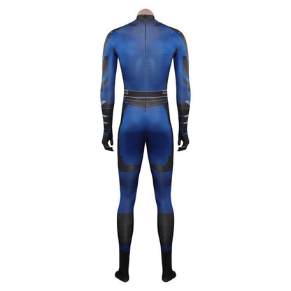 Reed Richards. Cosplay Costume Jumpsuit Strange Fantastic,Cos Fouring Mister ,Bodysuit Outfit Halloween Carnival For Adult Men Boy