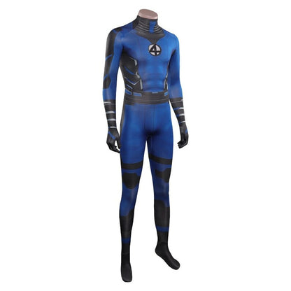 Reed Richards. Cosplay Costume Jumpsuit Strange Fantastic,Cos Fouring Mister ,Bodysuit Outfit Halloween Carnival For Adult Men Boy