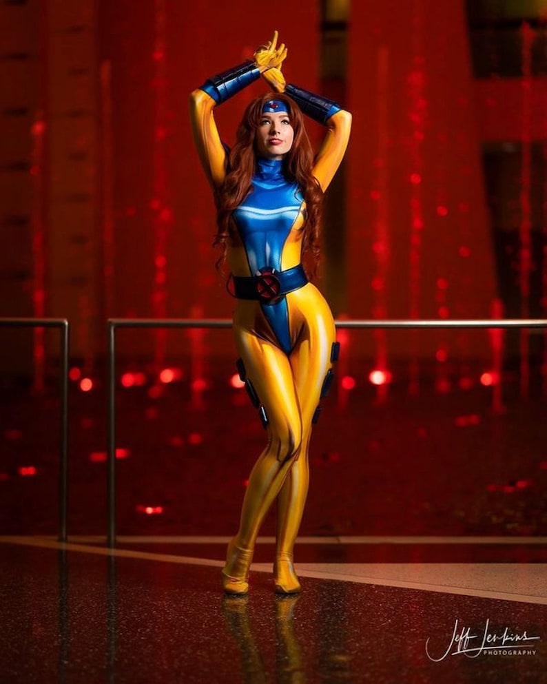 Costume Female X-Men Superhero ,Cosplay Costume Halloween Suit Zentai, Party Jumpsuits halloween