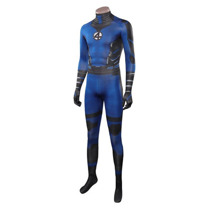 Reed Richards. Cosplay Costume Jumpsuit Strange Fantastic,Cos Fouring Mister ,Bodysuit Outfit Halloween Carnival For Adult Men Boy