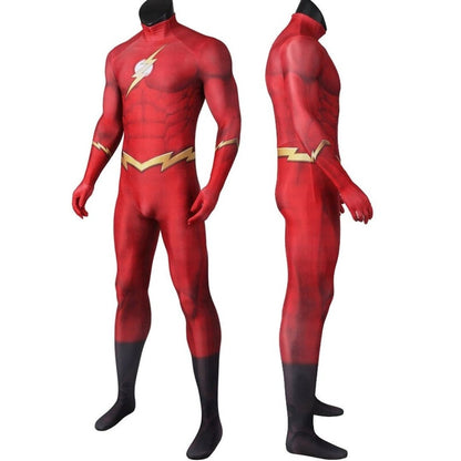 Barry Season 8 Jason Garrick Cosplay Costume, Superhero Jumpsuit with Mask Perfect for Halloween Carnival,Costume for Men