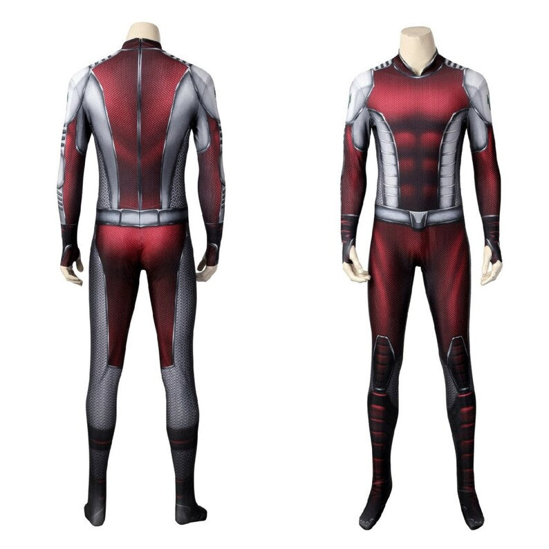 Cosplay Costume Titan Hero Battle Bodysuit , Carnival Halloween Superhero Beast Boy Inspired Jumpsuit with 3D Printing