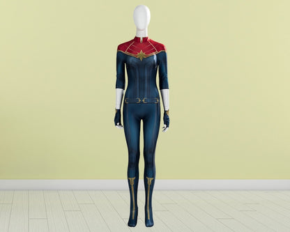 Captain Marvel Bodysuit Carol Danvers Costume The Marvels2 Cosplay Women Outfit