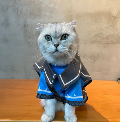 Pet Clothes Link Dog Costume The Legend of Zelda: Tears of The Kingdom Cosplay for Puppy Cat Big Dog