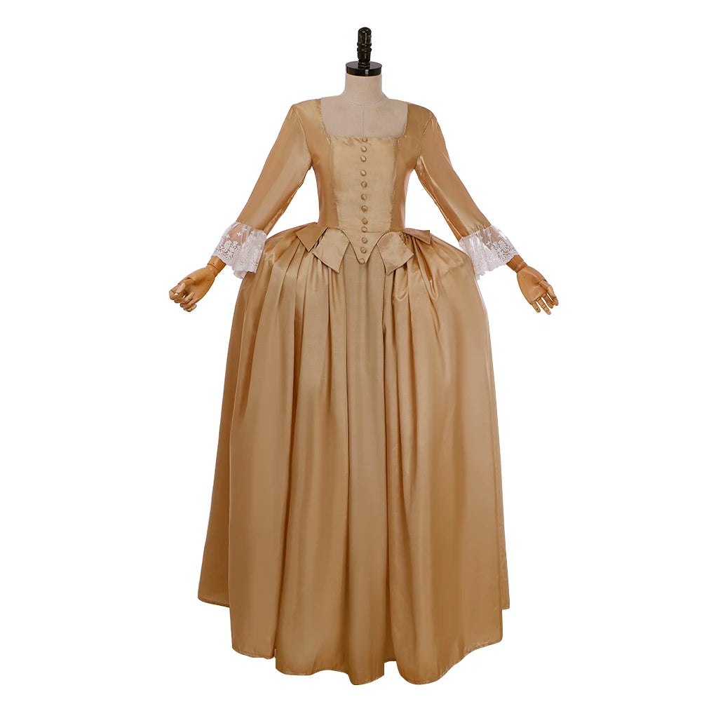 Musical Hamilton Peggy Elizabeth Angelica Cosplay Costume The Schuyler Sisters Women Civil War Dress Rococo Ball Gown