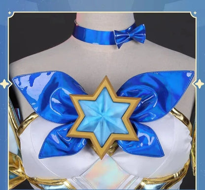 Hot Star Guardian Orianna Reveck Cosplay Costume Game LOL Women Elegant Cos Clothing Comic-con Party Suit Full Set Pre-sale