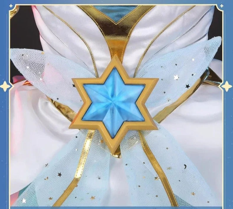 Hot Star Guardian Orianna Reveck Cosplay Costume Game LOL Women Elegant Cos Clothing Comic-con Party Suit Full Set Pre-sale