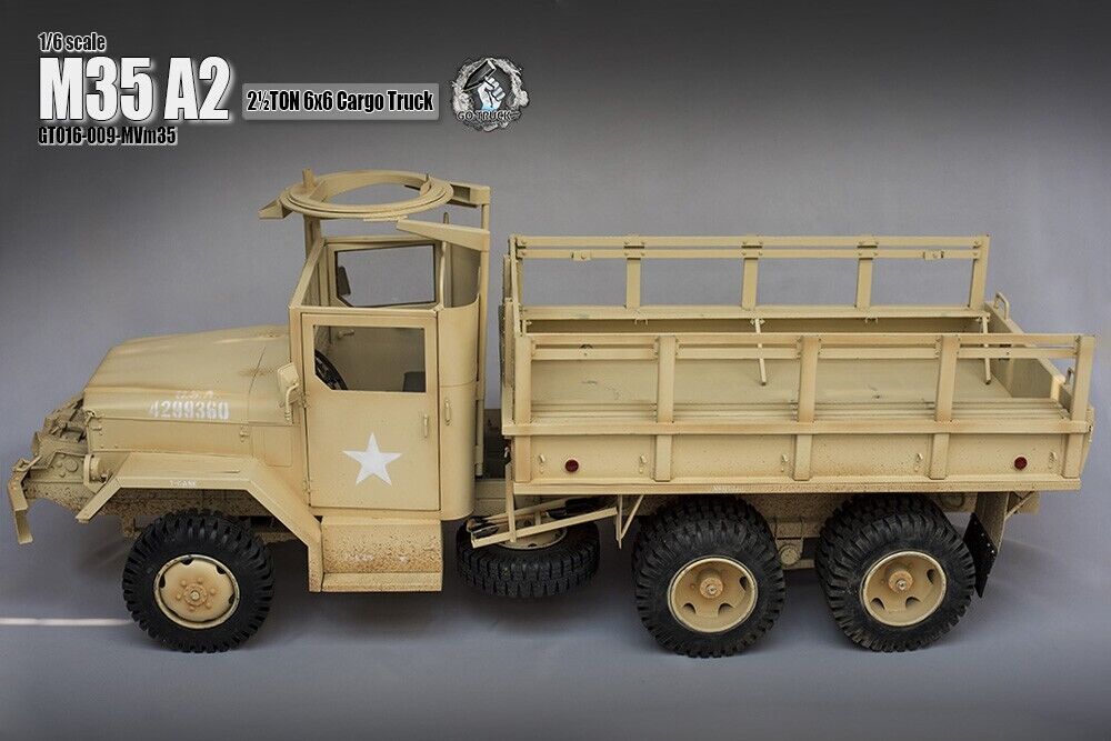 1/6 Scale Metal M35 A2 U.S. Truck Weapons Carrier