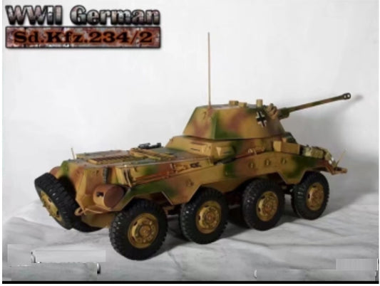 1/6 WW II German Sd. Kfz. 234/2 Metal Action Figure