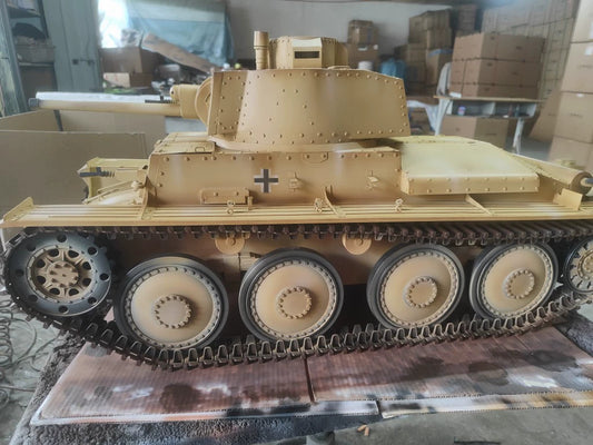 1/6 Scale 12" Metal Sd.Kfz140 PZ.38(t) Model