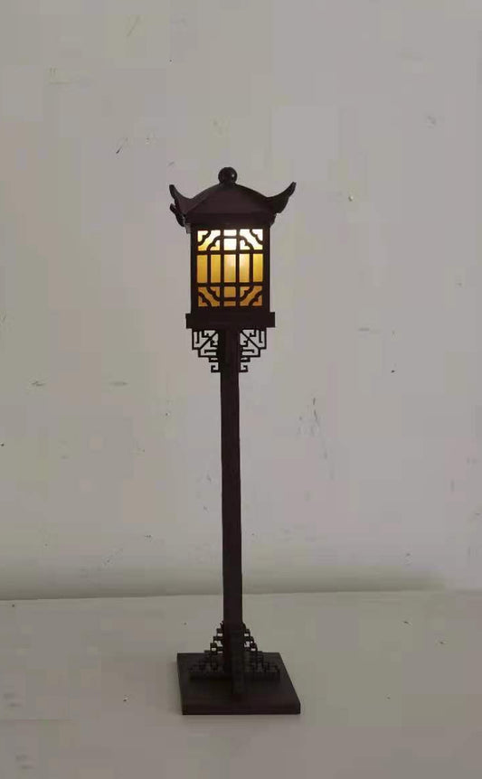 1:6 Chinese Floor Lamp for Dollhouse, Fits Barbie